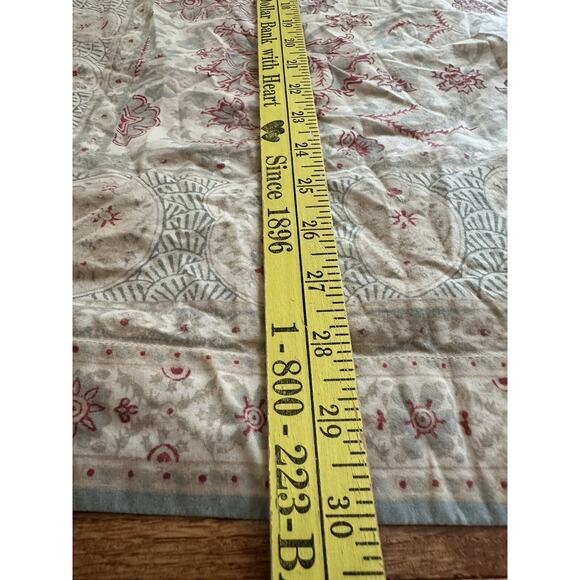 Ralph Lauren HALF MOON BAY PHOEBE Standard Size Sham Case blue ivory pink - Picture 9 of 9